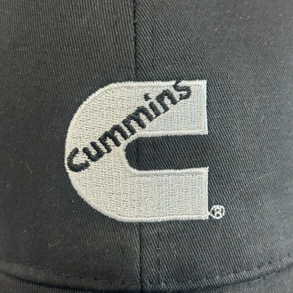 Cummins Hat Cap Unisex Adjustable Color Black White  Embroidered Logo - Picture 9 of 10